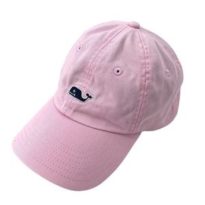 Vineyard Vines Pink Whale Logo Baseball Cap Hat Unisex